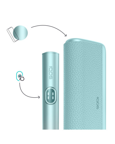 Пристрій IQOS ILUMA PRIME i Model Breeze Blue (ПЕРЕДЗАМОВЛЕННЯ)