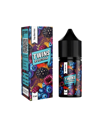 Набір для самозамісу OCTOBAR TWINS 30 мл 50 мг "Top Berries" зі смаком ягід