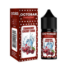 Набір для самозамісу Octobar Frech&Sour 30 мл 50 мг Cranberry Cherry Soda (Журавлина вишня содова)