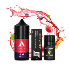 Набір для самозамісу ALCHEMIST FL 30 мл 50 мг "Mojo" зі смаком малина чорниця