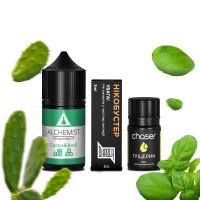НАБІР ДЛЯ САМОЗАМІСУ ALCHEMIST 30 МЛ 50 МГ CACTUS BASIL ЗІ СМАКОМ КАКТУСУ ТА БАЗИЛІКА