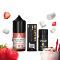 НАБОР ДЛЯ САМОЗАМЕСА ALCHEMIST 30 МЛ 50 МГ MARSHMELLOW СО ВКУСОМ МАРШМЭЛЛОУ