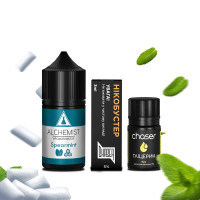 НАБІР ДЛЯ САМОЗАМІСУ ALCHEMIST 30 МЛ 50 МГ SPEARMINT ЗІ СМАКОМ М'ЯТИ