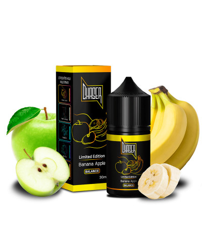 Нобор для самозамеса CHASER BLACK 30 мл "Banana Apple" со вкусом банан яблоко