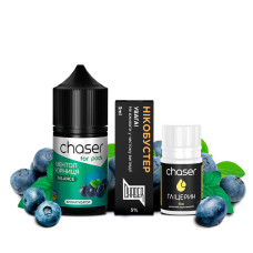 НАБОР ДЛЯ САМОЗАМЕСА CHASER FOR PODS 30 МЛ СО ВКУСОМ ЧЕРНИКИ С МЕНТОЛОМ