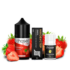 НАБОР ДЛЯ САМОЗАМЕСА CHASER FOR PODS 30 МЛ СО ВКУСОМ КЛУБНИКИ