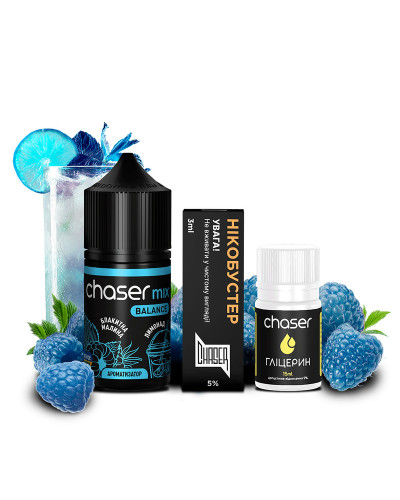 Набор для самозамеса CHASER Mix 30 мл со вкусом голубая малина лимонад