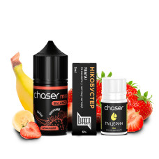 Набор для самозамеса CHASER Mix 30 мл со вкусом Клубника банан