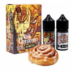 Набор для самозамеса In Bottle Salt Puzzle 30 мл 50 мг "Cinnamon Roll" со вкусом булочка корица