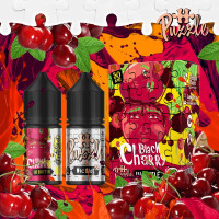 Набір для самозамісу In Bottle Salt Puzzle 30 мл 50 мг "Black Cherry" зі смаком чорна вишня