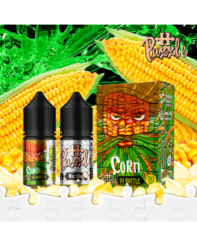Набор для самозамеса In Bottle Salt Puzzle 30 мл 50 мг "Corn" со вкусом кукурудза