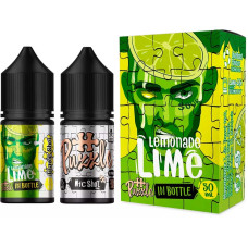 Набор для самозамеса In Bottle Salt Puzzle 30 мл 50 мг "LEMONADE LIME" со вкусом лимонада из лайма