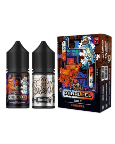 Набір для самозамісу In Bottle Salt Parallel 30 мл 50 мг "Salt caramel" (солона карамель)