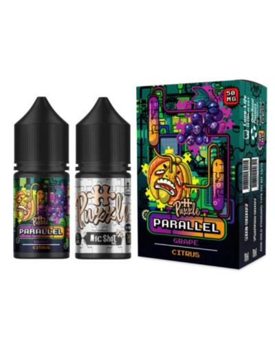 Набор для самозамеса In Bottle Salt Parallel 30 мл 50 мг "Grape citrus" (виноград и цитрус)