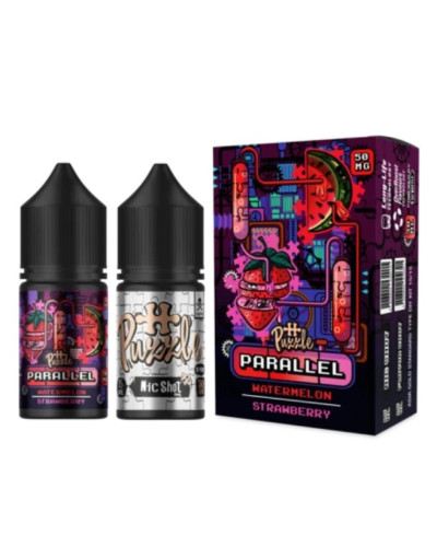 Набор для самозамеса In Bottle Salt Parallel 30 мл 50 мг "Watermelon strawberry" (арбуз клубника)