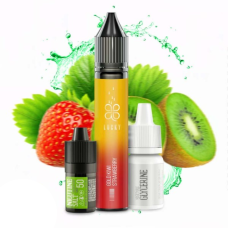 Набір для самозамісу Lucky 30 мл 50 мг "Gold Kiwi Strawberry" зі смаком ківі полуниця