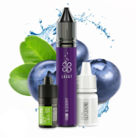 Набор для самозамеса Lucky 30 мл 50 мг "Blueberry" со вкусом черника