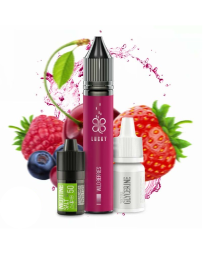 Набор для самозамеса Lucky 30 мл 50 мг "Wild Berries" со вкусом лесные ягоды