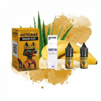 НАБОР ДЛЯ САМОЗАМЕСА OCTOBAR NFT 10 МЛ 50 МГ BANANA ALOE СО ВКУСОМ БАНАН АЛОЕ