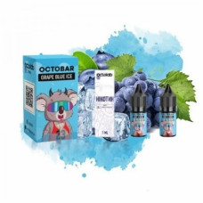 НАБІР ДЛЯ САМОЗАМІСУ OCTOBAR NFT 10 МЛ 50 МГ GRAPE BLUE ICE ЗІ СМАКОМ ВИНОГРАДА ТА ЧОРНИЦІ