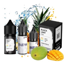 Набір для самозамісу Octobar Black Limit 30 мл 50 мг Mango Pine Ice (манго ананас лід)