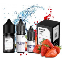Набір для самозамісу Octobar Black Limit 30 мл 50 мг Strawberry ice (полуниця лід)