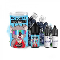 НАБІР ДЛЯ САМОЗАМІСУ OCTOBAR NFT 30 МЛ 50 МГ GRAPE BLUE ICE ЗІ СМАКОМ ВИНОГРАДА ТА ЧОРНИЦІ