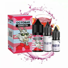 Набір для самозамісу OCTOBAR NFT 30 мл 50 мг "Berries Tea" зі смаком ягідного чаю