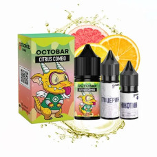 Набір для самозамісу OCTOBAR NFT 30 мл 50 мг "Citrus Combo" зі смаком лимон лайм