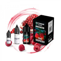 НАБІР ДЛЯ САМОЗАМІСУ OCTOBAR STRONG 30 МЛ 50 МГ POM RASPBERRY ЗІ СМАКОМ ГРАНАТА ТА МАЛИНИ