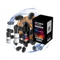 НАБОР ДЛЯ САМОЗАМЕСА OCTOBAR STRONG 30 МЛ 50 МГ BLACKBERRY CRUMBLE СО ВКУСОМ ЧЕРНИЧЕНОГО ПИРОГА