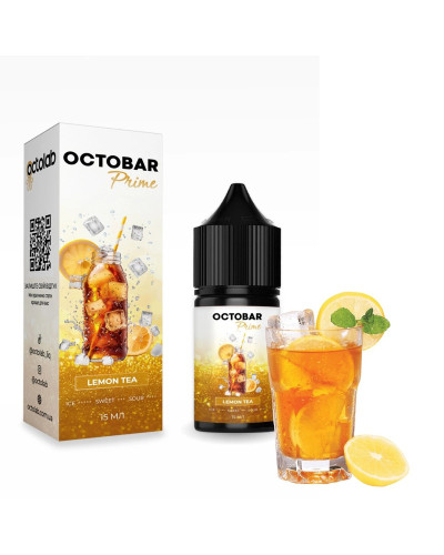Набір для самозамісу Octobar Prime 30 мл 50 мг "Lemon Tea" зі смаком лимон чай