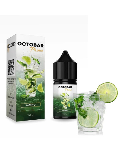 Набір для самозамісу Octobar Prime 30 мл 50 мг "Mojito" зі смаком мохіто