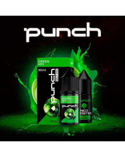 Набір для самозамісу Punch 30 мл "Green Mix" зі смаком яблуко ківі м'ята