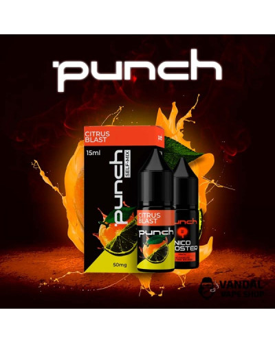 Набор для самозамеса Punch 15 мл "Citrus Blast" со вкусом апельсин мандарин лимон