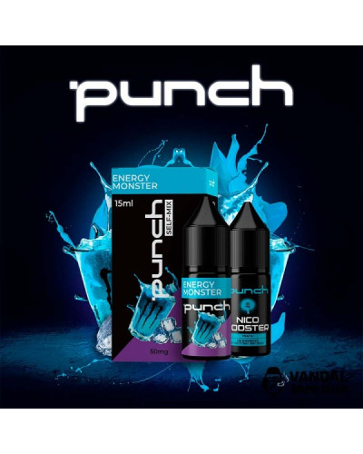 Набір для самозамісу Punch 15 мл "Energy Monster" зі смаком енергетика