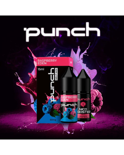 Набір для самозамісу Punch 15 мл "Raspberry Eden" зі смаком малина ожина