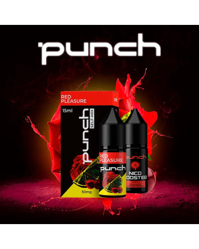 Набор для самозамеса Punch 15 мл "Red Pleasure" со вкусом вишня роза лимон