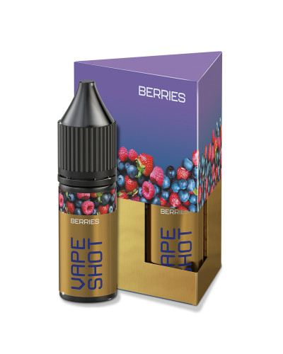 Набір для самозамісу Vape Shot 15 мл 50 мг "Berries" зі смаком ягоди