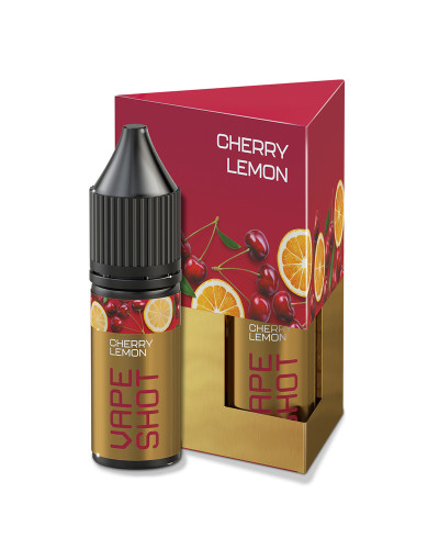 Набір для самозамісу Vape Shot 15 мл 50 мг "Cherry lemon" зі смаком вишня лимон