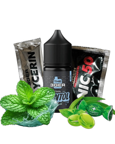 Набір для самозамісу THE 3Ger 30 мл 50 мг Cool Menthol (Холодний ментол)