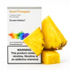 Картриджи  JUUL 1 Diced Pineaple (ананас) 50мг (5%) Smoke Nation