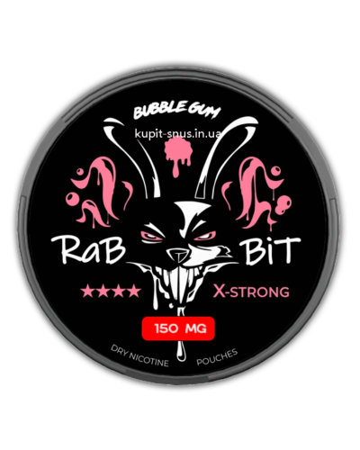 Снюс RABBIT Bubble Gum 150 mg (Жвачка)