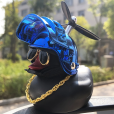 Cool Duck Черный утенок в шлеме "PUBG" (синий)