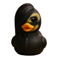 Cool Duck Черный утенок в стиле панк-эм