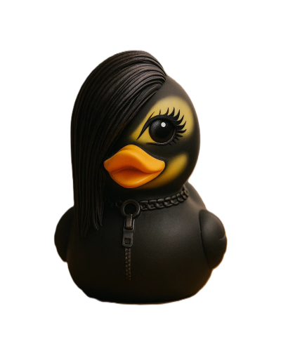 Cool Duck Черный утенок в стиле панк-эм