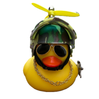 Cool Duck Желтый утенок в шлеме "PUBG" (камуфляж)