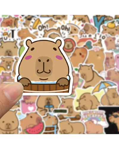 Набор стикеров "Capybara" 50 шт