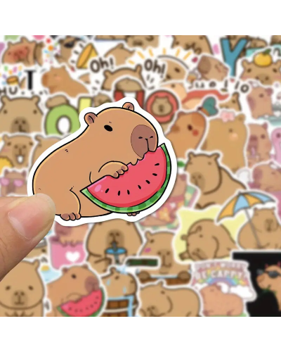 Набор стикеров "Capybara" 50 шт