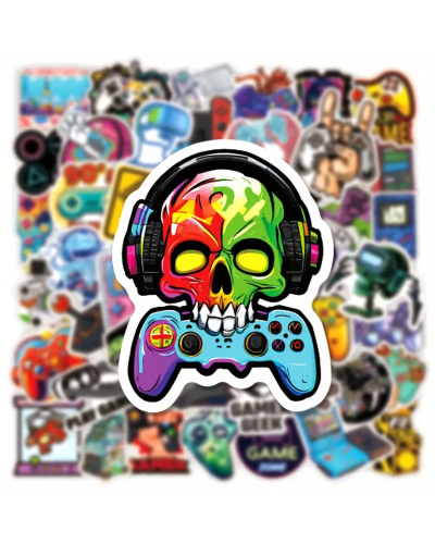 Набір стікерів "Play Game" 50 шт